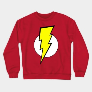 Pop Culture geek stuff Halloween costume lightning bolt colorful design Crewneck Sweatshirt